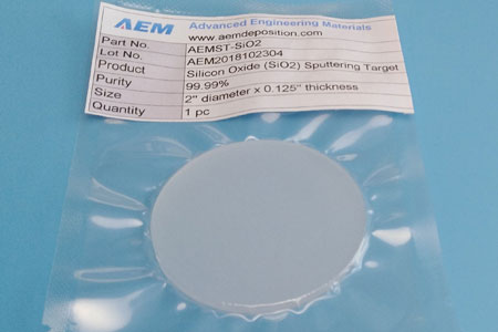 Silicon Dioxide Sputtering Targets (SiO2)