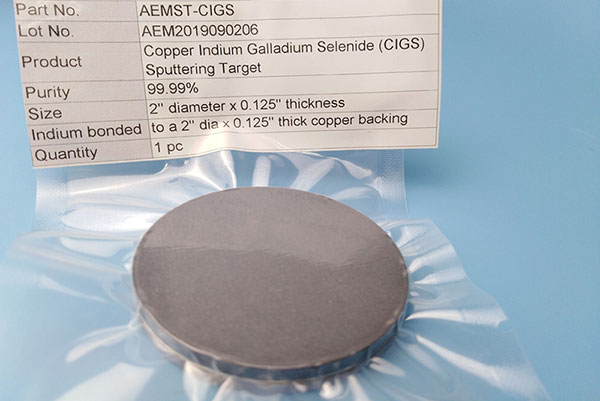 Copper Indium Gallium Selenide Sputtering Targets (CIGS)