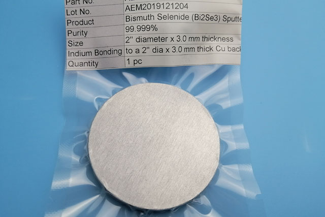 Bismuth Telluride Sputtering Targets (Bi2Te3)