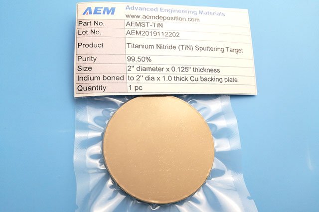 Titanium Nitride Sputtering Targets (TiN)