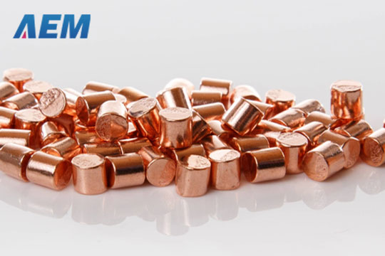 High Purity Copper (Cu) Pellets