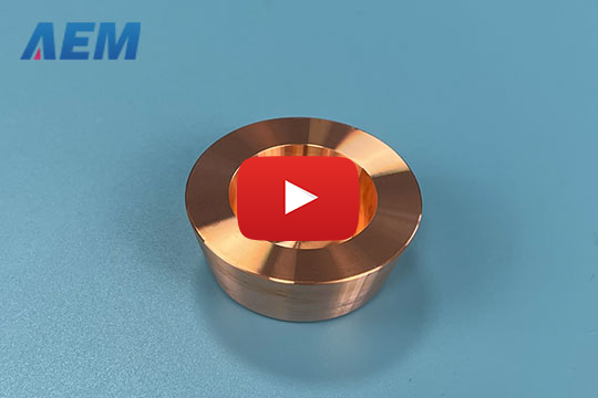 Copper Crucible Manufacturer Video - AEM Deposition