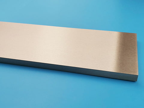 copper sputtering target