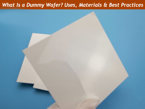 What Is a Dummy Wafer? Functions, Uses, Materials, and Best Practices