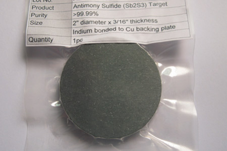 Antimony Sulfide Sputtering Targets (Sb2S3)