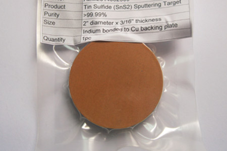 Tin Sulfide Sputtering Targets (SnS2)