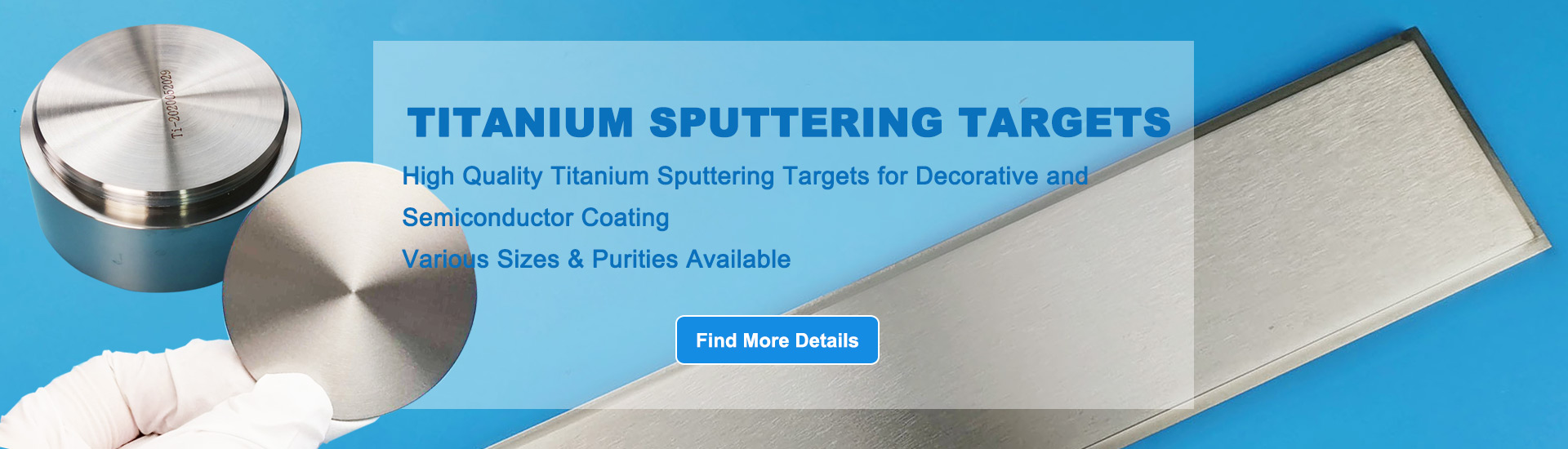 
Titanium Sputtering Targets